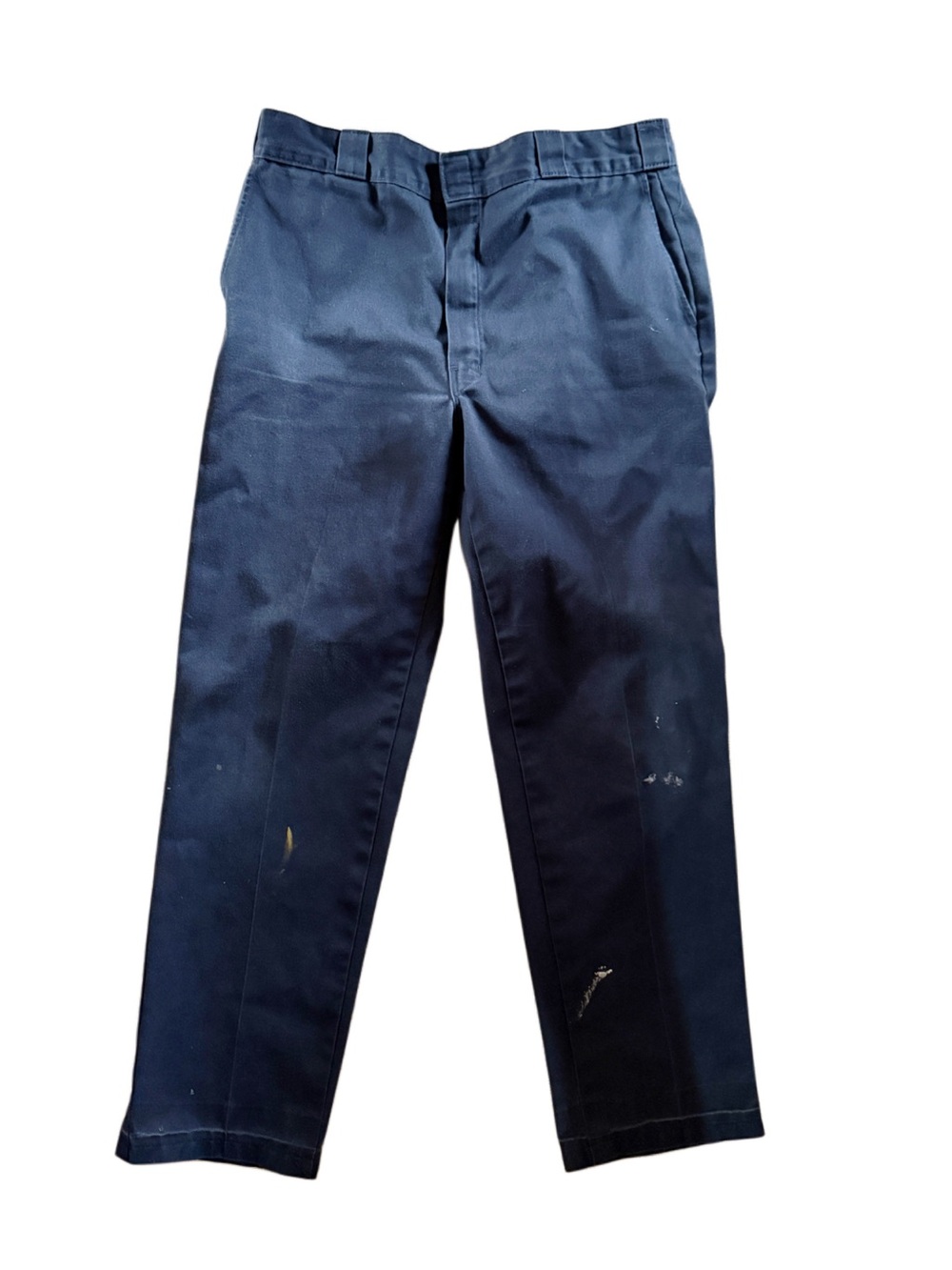 Men's Classic Straight-Leg Dickie’s utility Work Pants - Navy blue 36x32